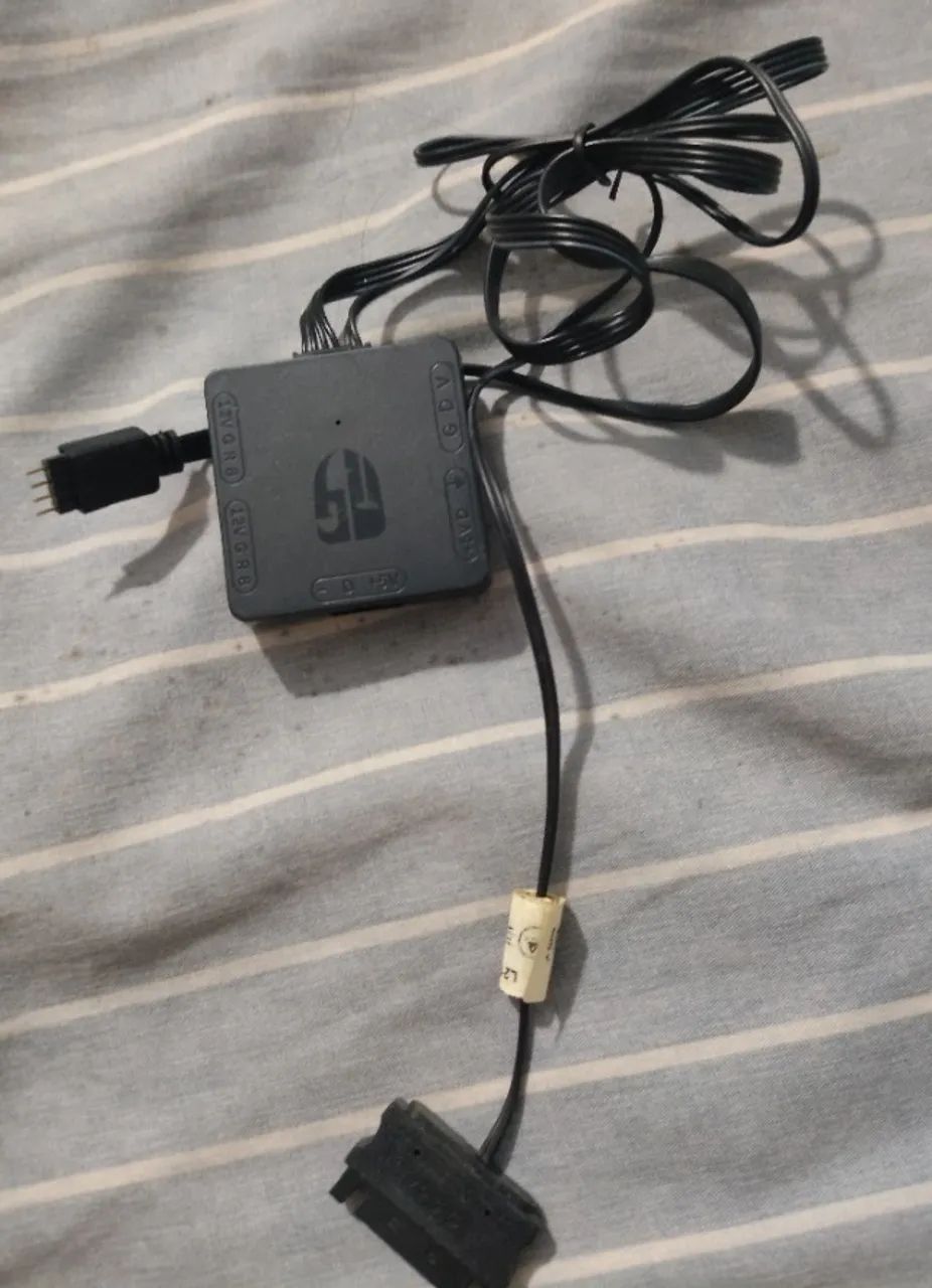 Adaptador conversor RGB 12v para 5v - Foto 2