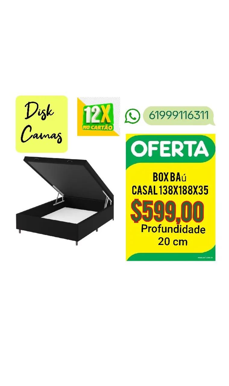 Box baú casal a partir de 599