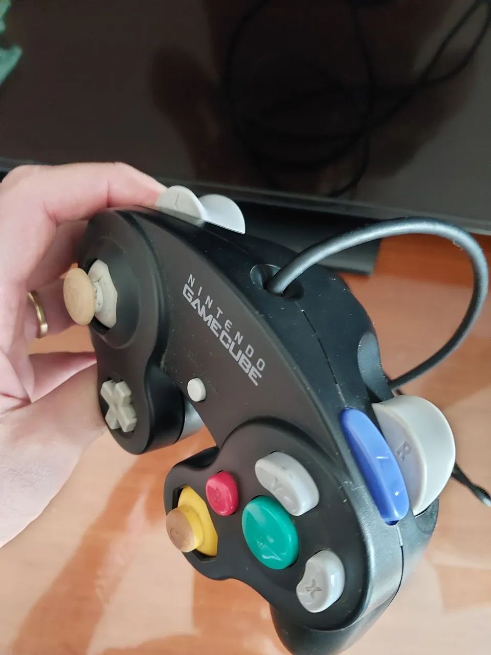 Controle Gamecube preto original  - Foto 3