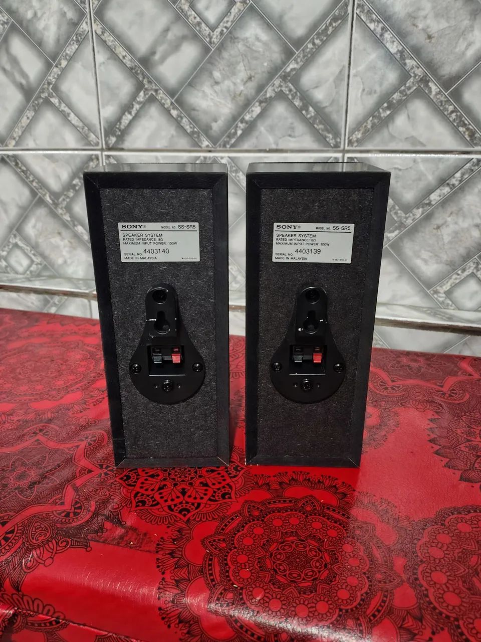 Caixinhas Sony 100 watts 8 ohms. - Foto 4