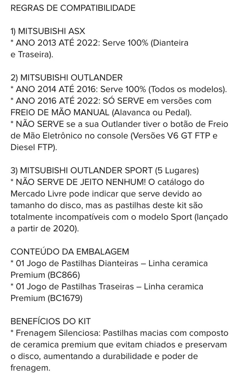 Kit pastilha cerâmica Bosch ASX AWD - Foto 5