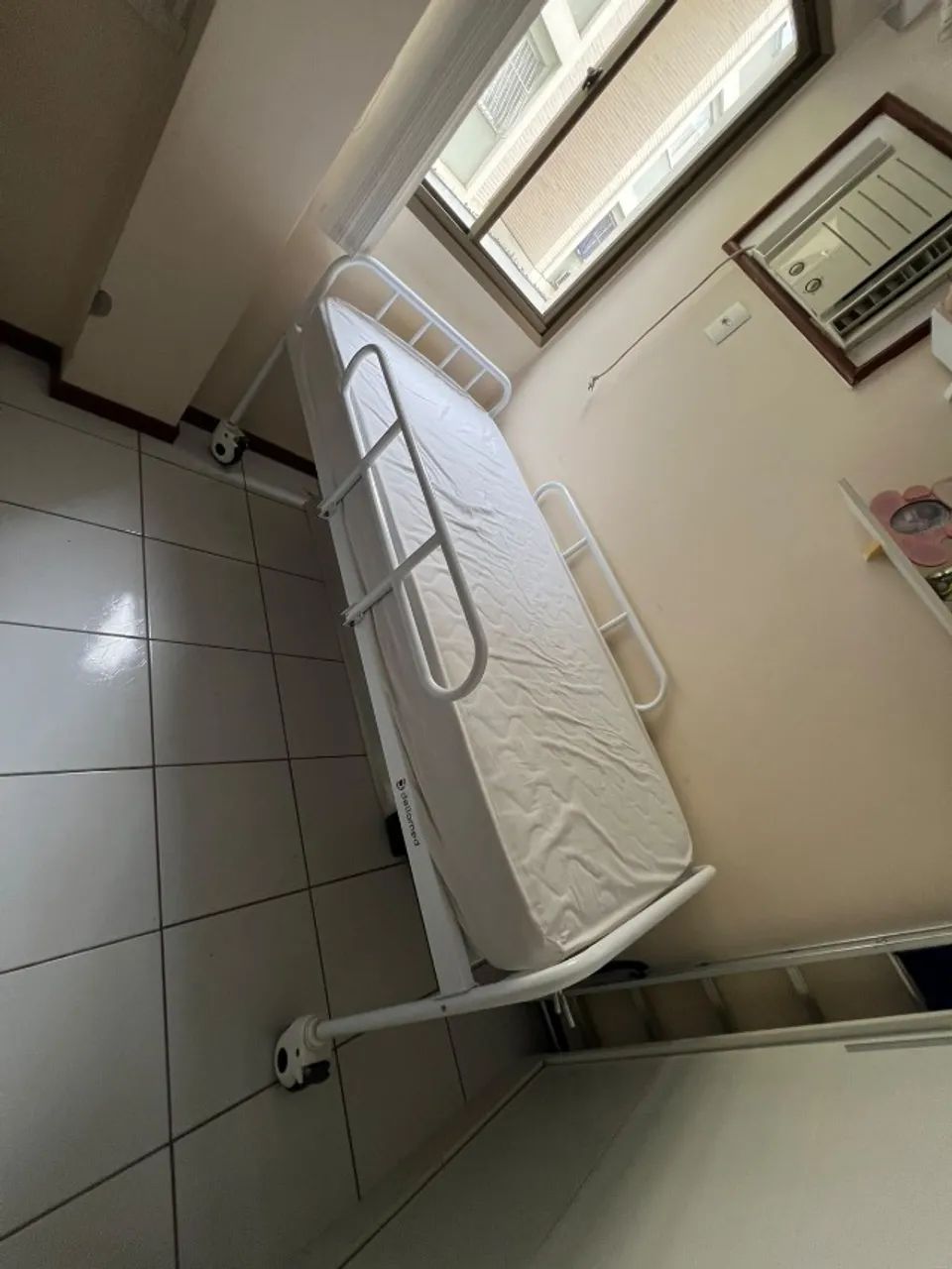 Cama Hospitalar Dellamed DX2 2 Movimentos + Colchão - Foto 3