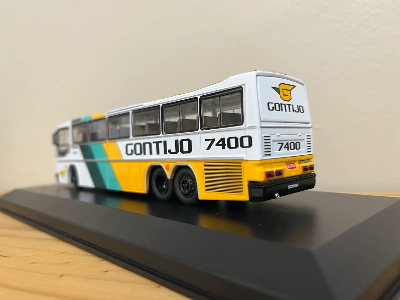 Miniatura Ônibus Nielson Diplomata 350 Gontijo BR Classics  - Foto 4
