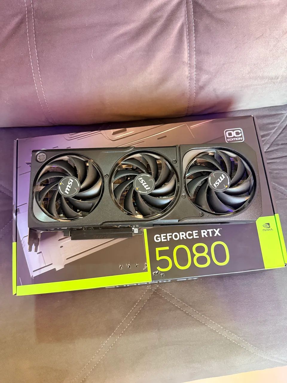 RTX 5080 MSI SHADOW 3X 