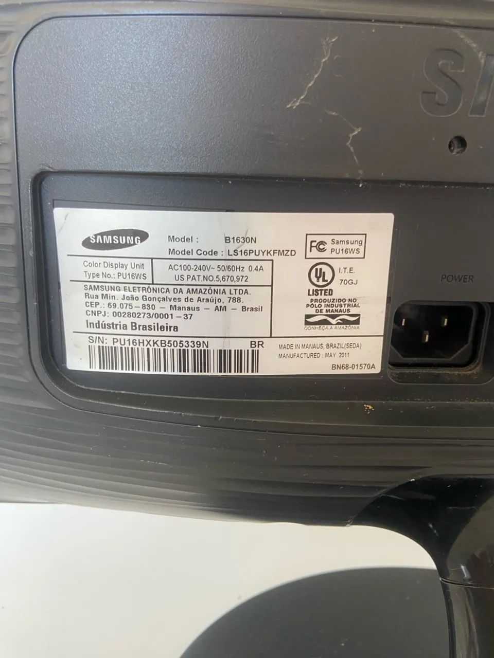 Monitor Samsung - Funcionando certinho - Foto 5