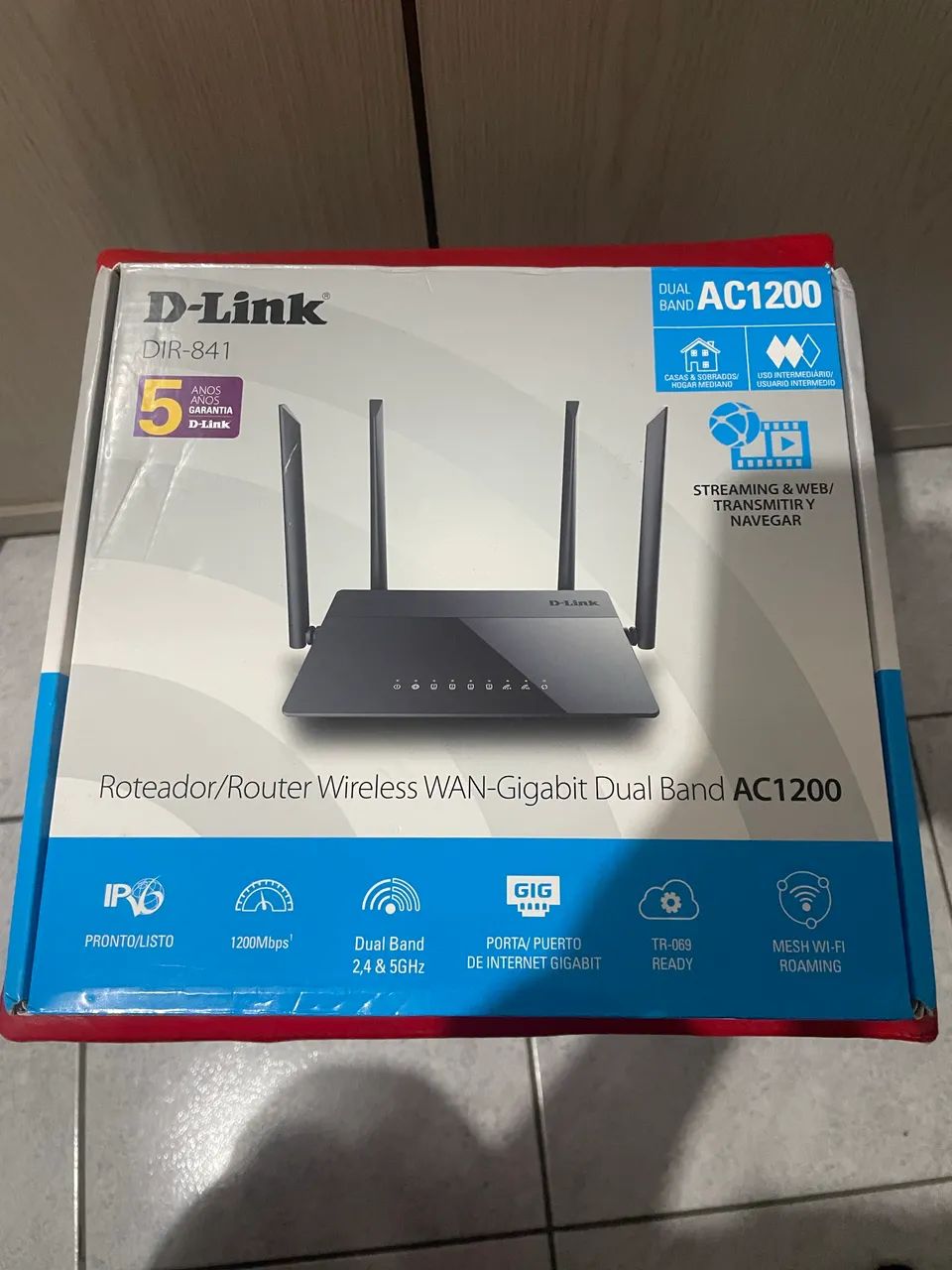 Roteador Wi-Fi 4 antenas - Gigabit  - Foto 2