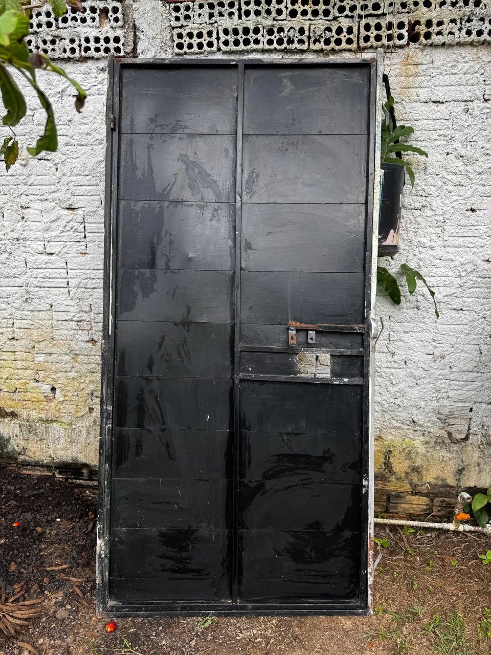 Portão de ferro preto431160460471193603