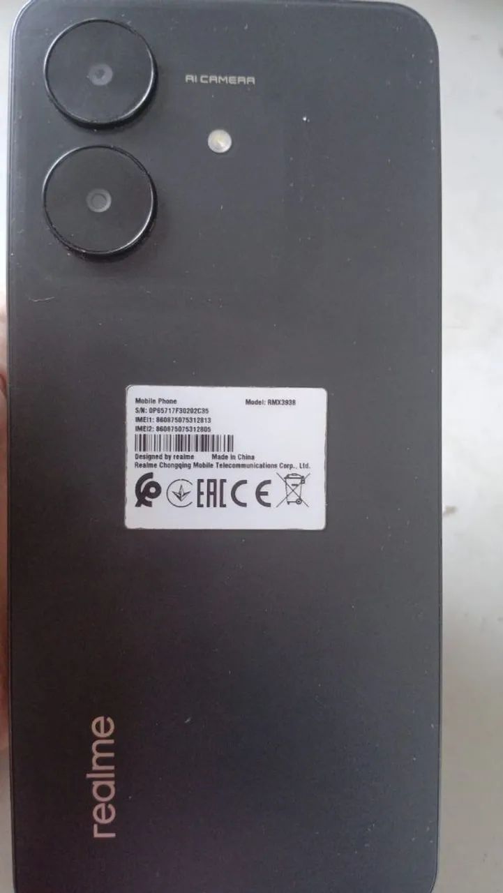 Celular telefone REALME NOTE 60X-1280GB NOVÍSSIMO * - Foto 5