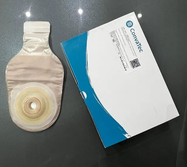 Bolsa Colostomia Ileostomia Convexa Drenável 