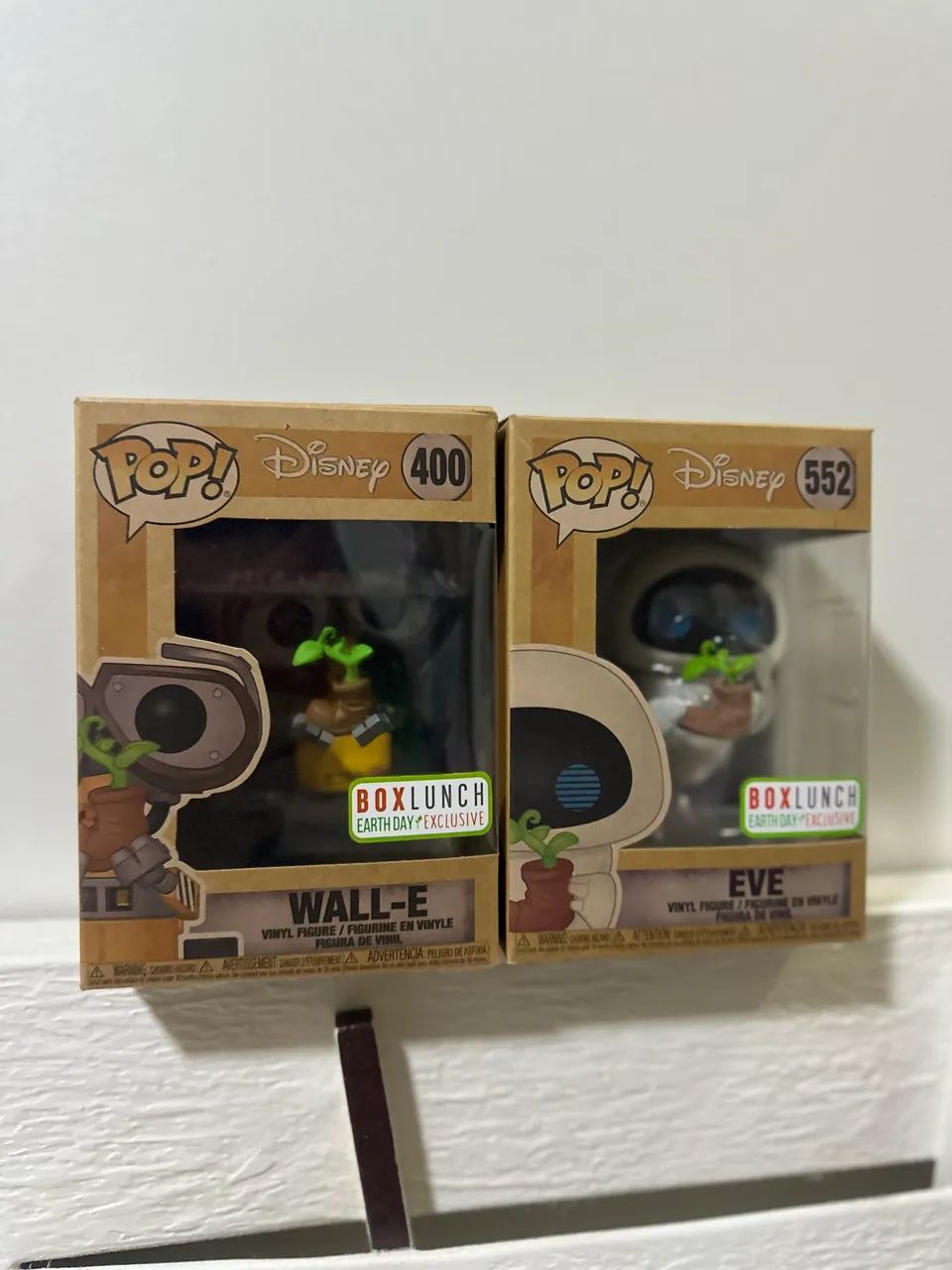 Funko Pop RARO EARTH DAY Wall-e Eva ORIGINAL - Hobbies e coleções