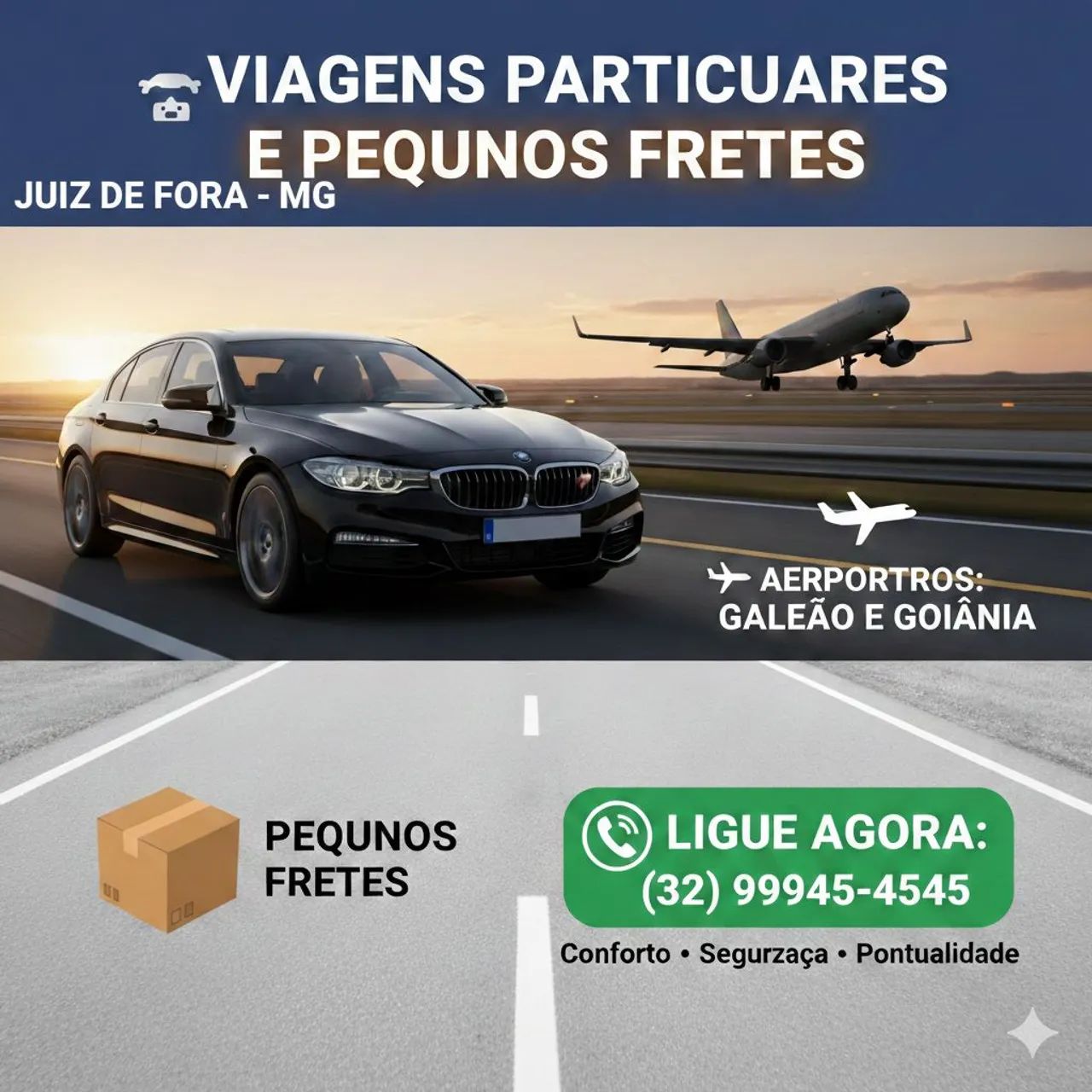 ? VIAGENS PARTICULARES E PEQUENOS FRETES