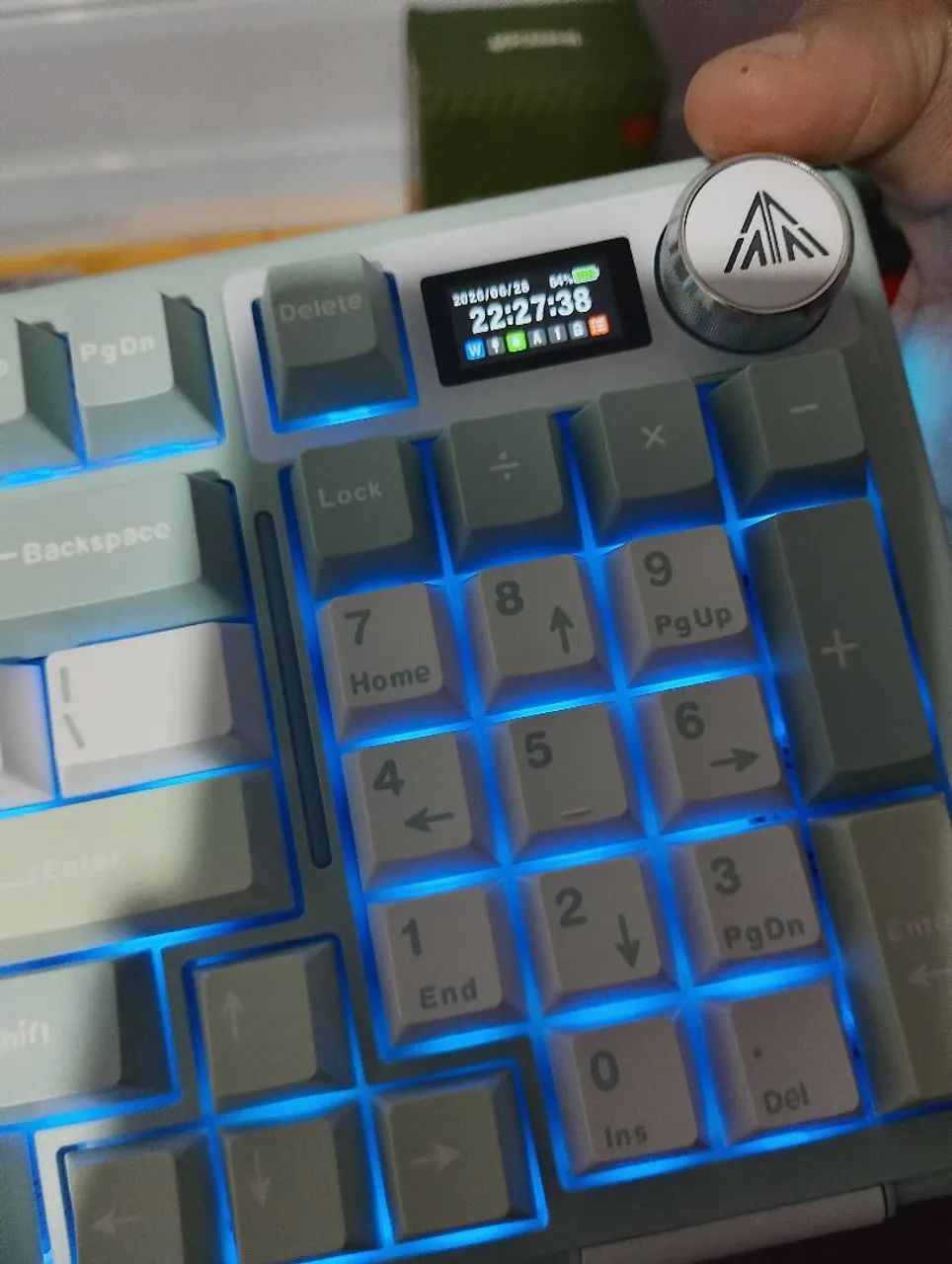 Teclado mecânico com Gif personalizável  - Foto 2