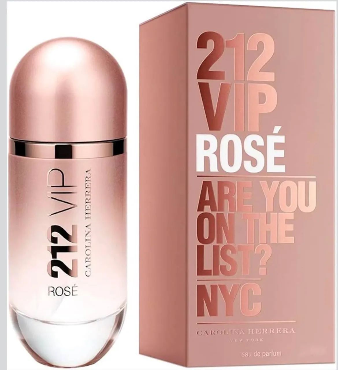 Perfume 212 vip rose 125ml  parcelo no cartão 