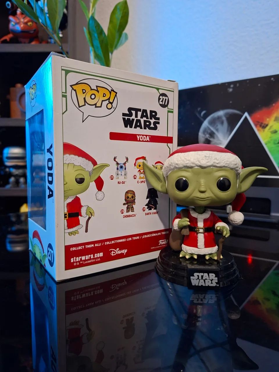 Funko Pop Star Wars Yoda Natal Natalino Christmas 277 Original  - Foto 2