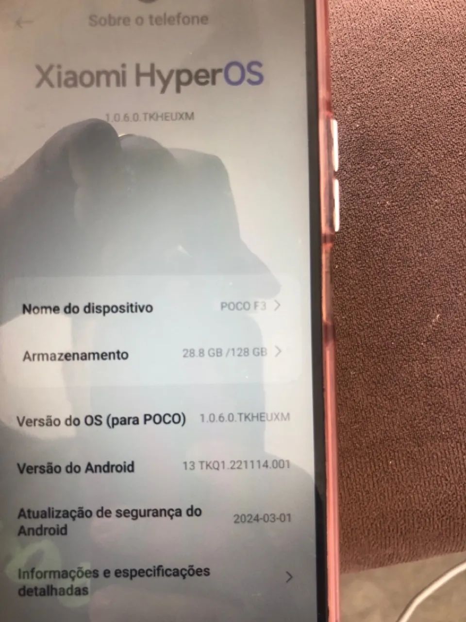 Poco f3 128gb leia  - Foto 4