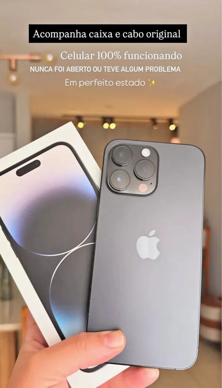 iPhone 14 Pro Max 128gb único dono - Foto 5