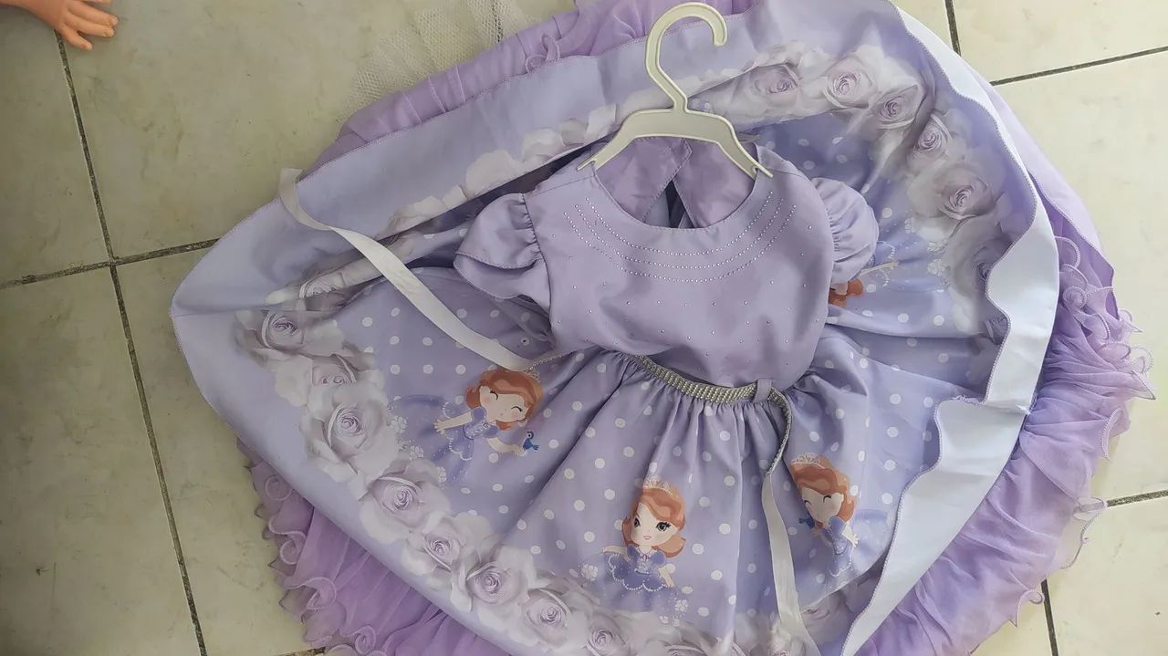Vestido temático princesa Sofia  - Foto 5