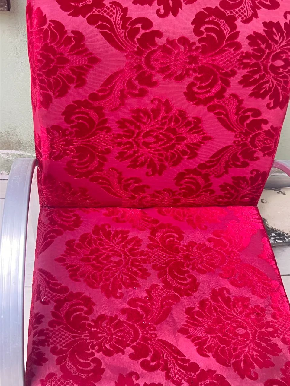 Poltrona aveludada  - Foto 3