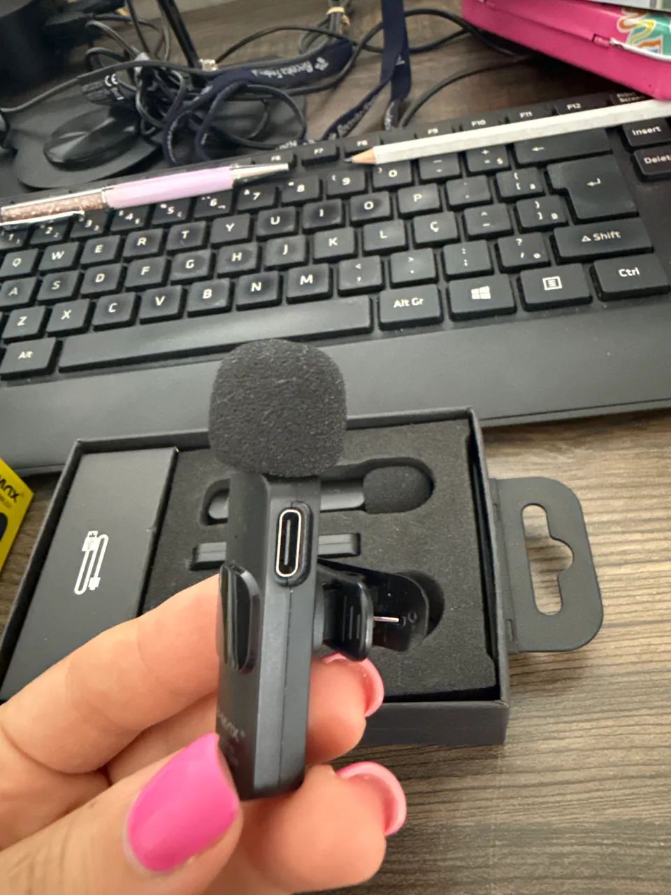 Microfone de lapela  - Foto 3