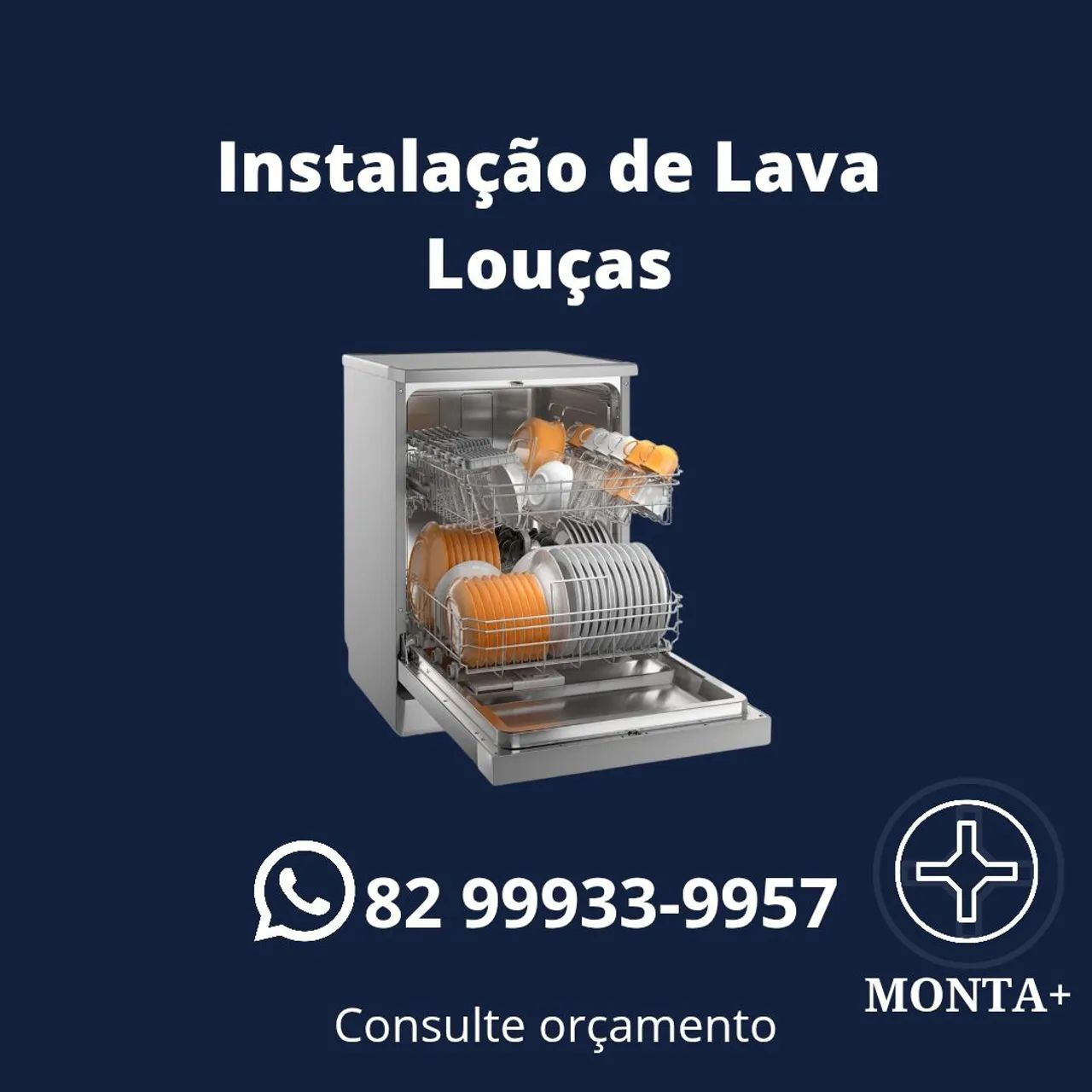 Instalação de lava louças