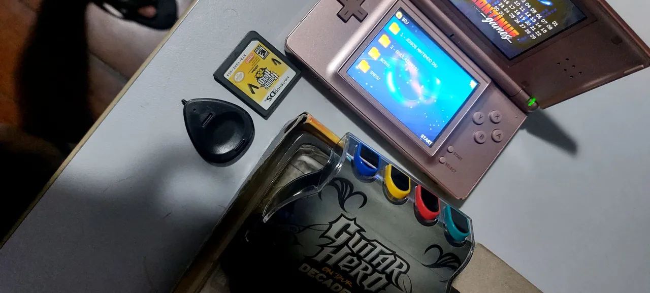 Guitar Hero e DsLite com R4 - Foto 2
