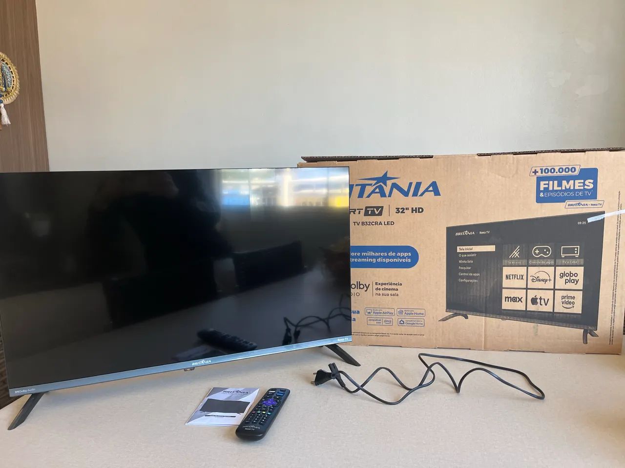 ROKU Tv Britania 32'' HD - Foto 4