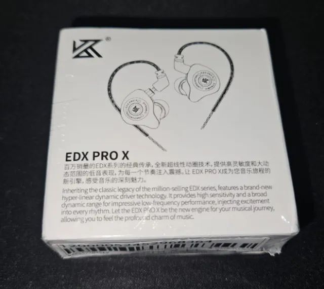 KZ EDX Pro X (Preto) - versão sem microfone