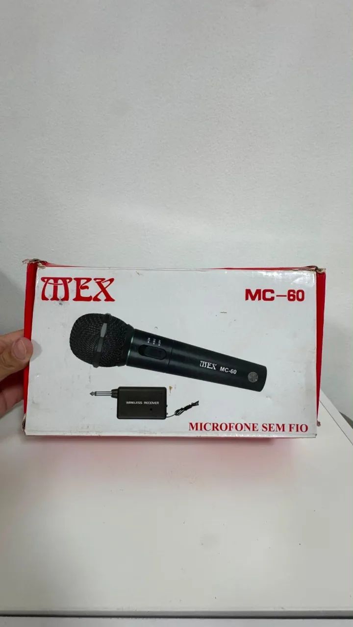 Microfone Mex com fio  - Foto 2