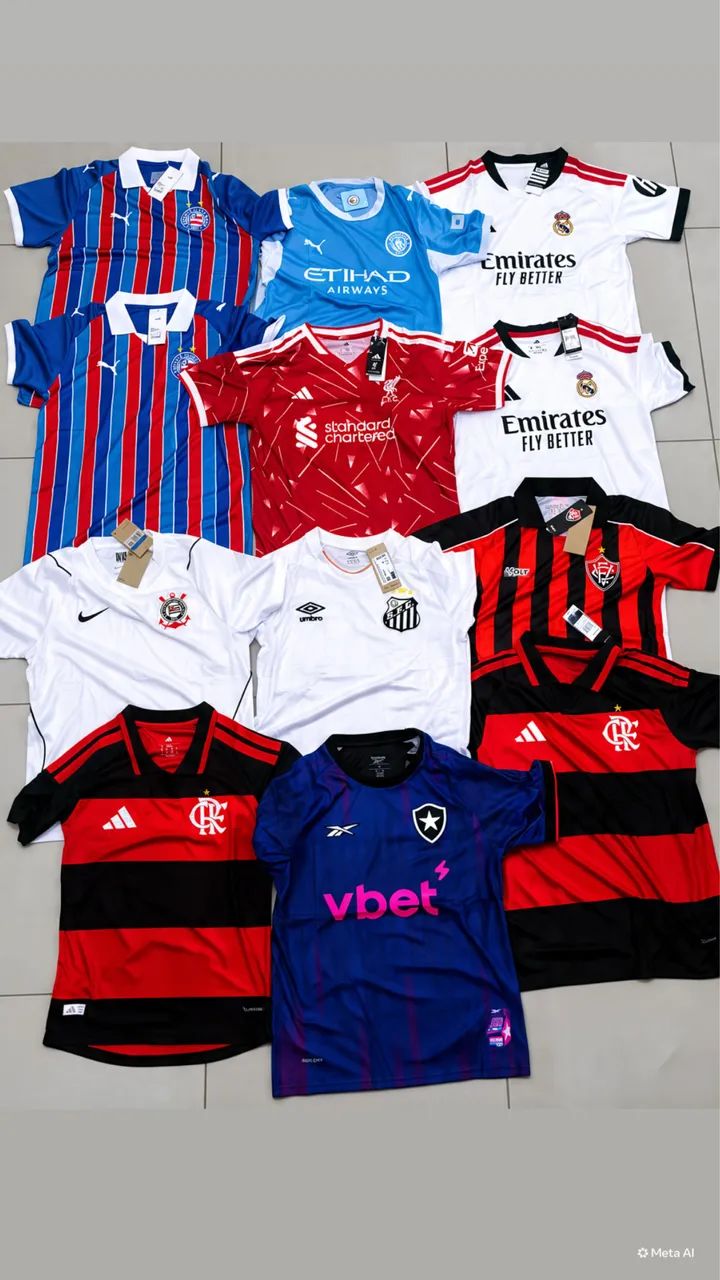 Camisas Tailandesas 1.1
