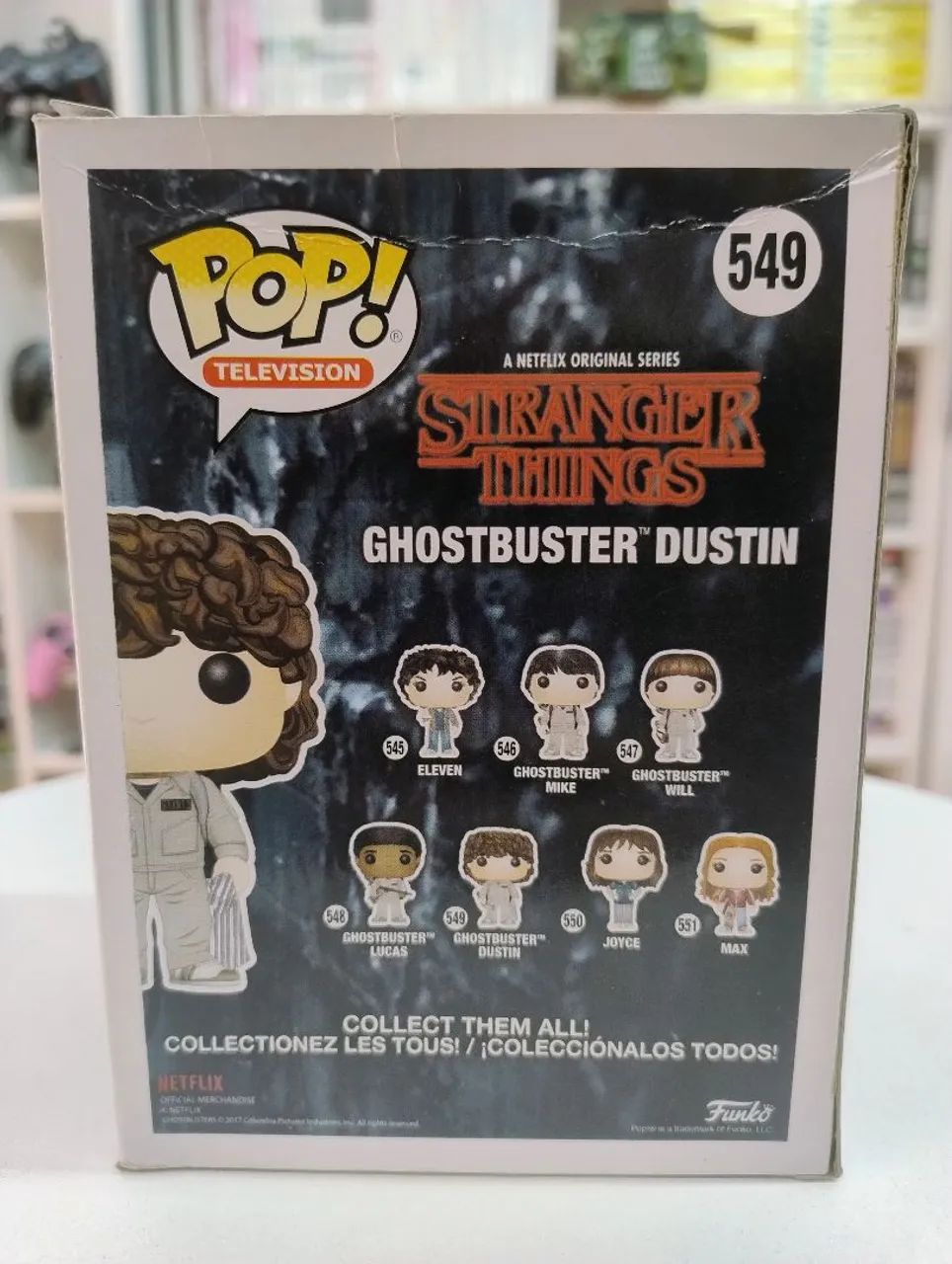 Funko 549 Ghostbuster Dustin Stranger Things Original  - Foto 3
