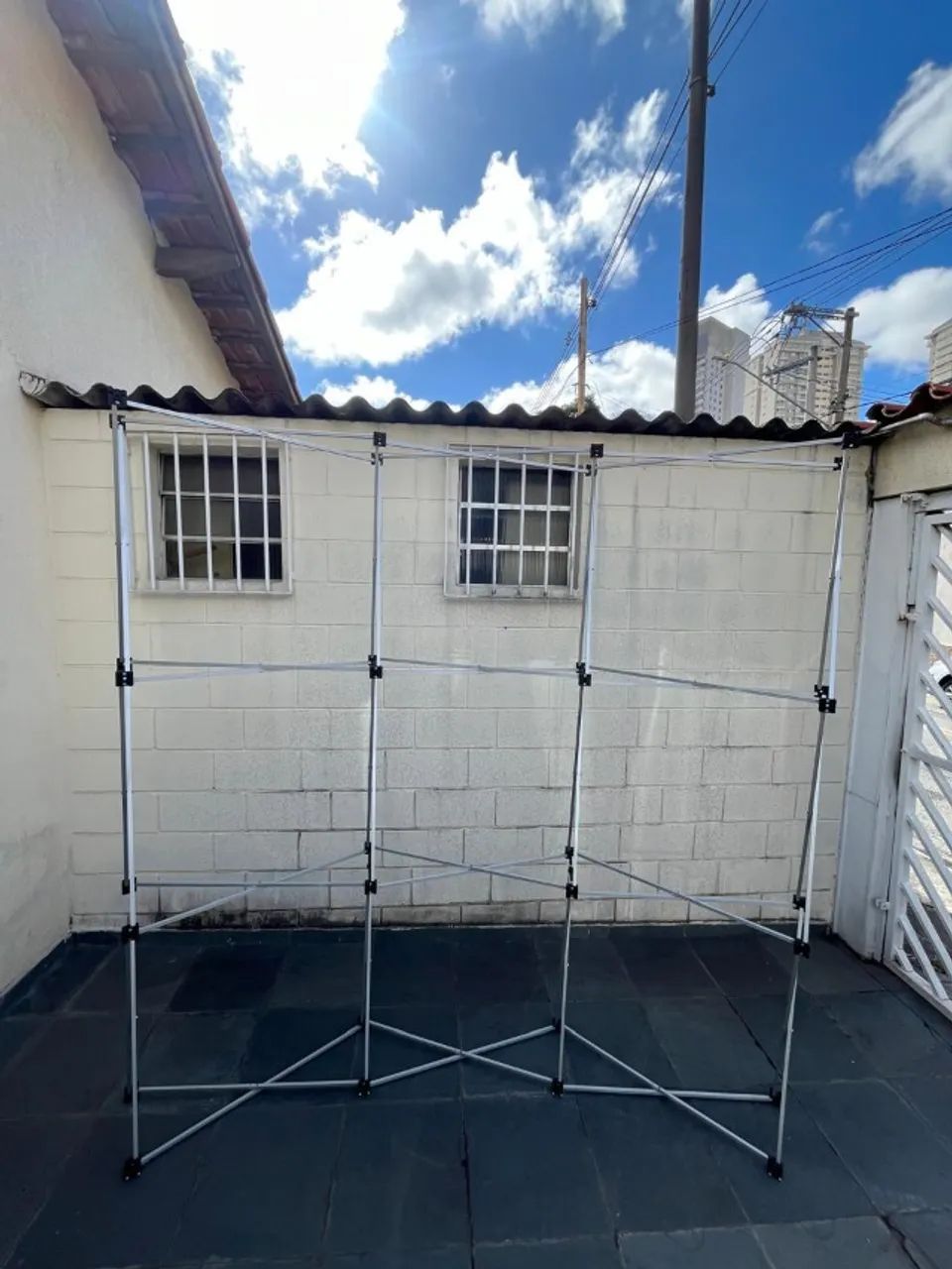 Painel Pantográfico retrátil de alumínio - Foto 2