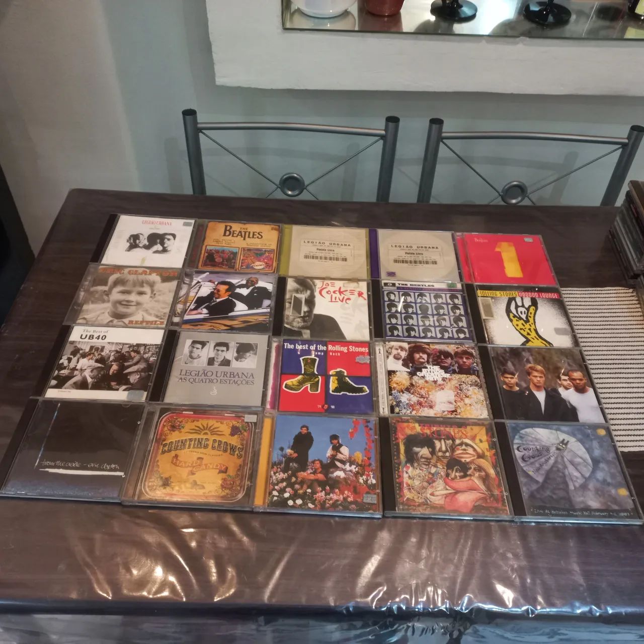 Cds de rock pop e blues