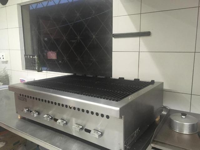 Chapa Broiler Hobart Gás GLP Vulcan VCRB36 - Foto 2