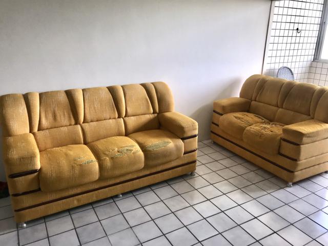Conjunto de Sofá elegantes de madeira alta qualidade - Foto 2