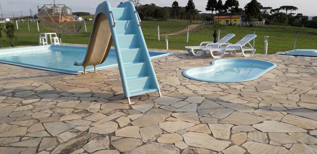 ALUGO Chácara com piscina e muito lazer para férias e temporada - Foto 4