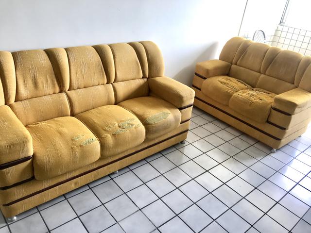 Conjunto de Sofá elegantes de madeira alta qualidade