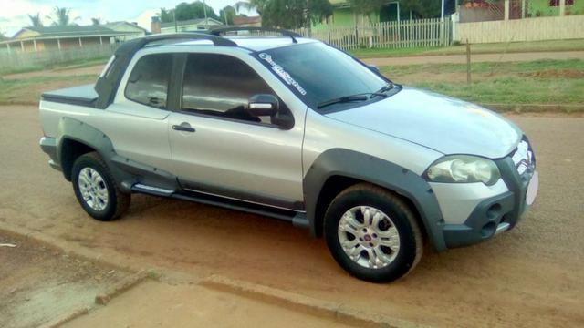 '' Linda Strada Adventure 1.8 Automática Cabine Dupla Flex 2011/2012 completa ''