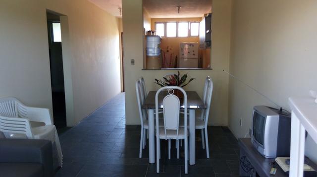 Apartamento Barra de São Miguel, 2 quartos c/ ar condicionado, varanda e piscina - Foto 7
