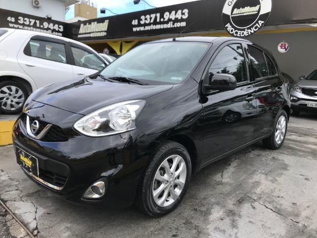 Nissan march 1.0 FLEX sv completo 2015