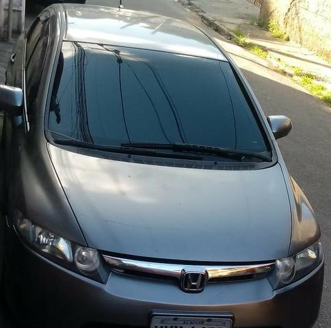 Honda Civic LXS Flex - 2008 - GNV - Completo
