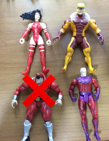 Bonecos Personagens Diversos DC Batman Street Fighter X Men - Foto 4
