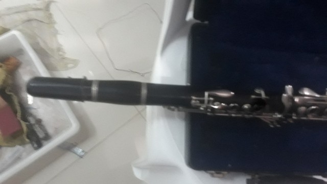 Clarinete de madeira ebano Selmer USA 