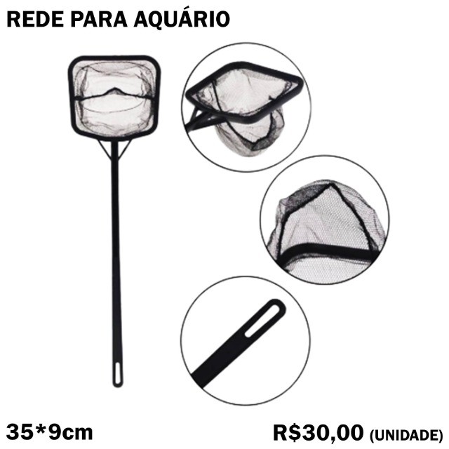 Rede para Aquário - 35cm