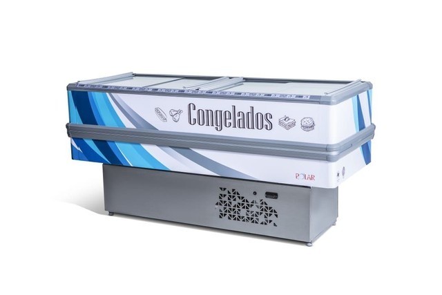 Ilha para congelados 2 metros