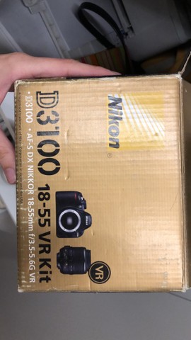 Nikon d3100 pouco usada com caixa - Foto 2