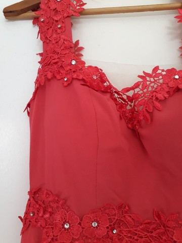 Vestido de Festa - Coral  - Foto 3