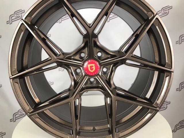 Rodas Gisa Stharlight Bronze Semi-Brilho 5x112 - 20x9,5 e 20x10,5 - Foto 2