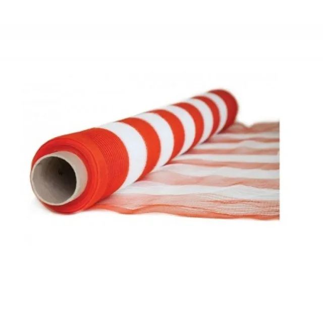 Tela Sinaleiro Laranja e Branca 1,20x50m