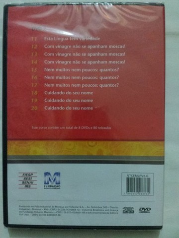 DVD: Língua Portuguesa. Ensino Fundamental. Volume 9.  