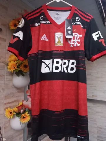 Camisa Flamengo Gabigol Juvenil Preta E Vermelha